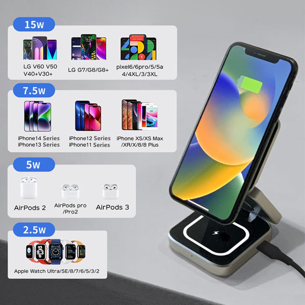 เครื่องชาร์จไร้สายแม่เหล็กแบบพ - Smartwatch Watches For Iphone บทวิจารณ์และราคา