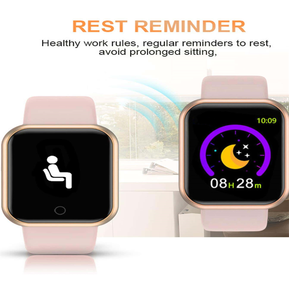 สมาร์ทวอท์ชกีฬาผู้ชายฟิตเนสการ - Watch Smart Y68 บทวิจารณ์และราคา