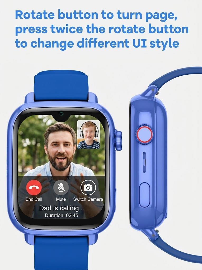 สมาร์ทวอทช์ 4G สำหรับเด็ก GPS  - Kids Watches Not Smartwatch บทวิจารณ์และราคา