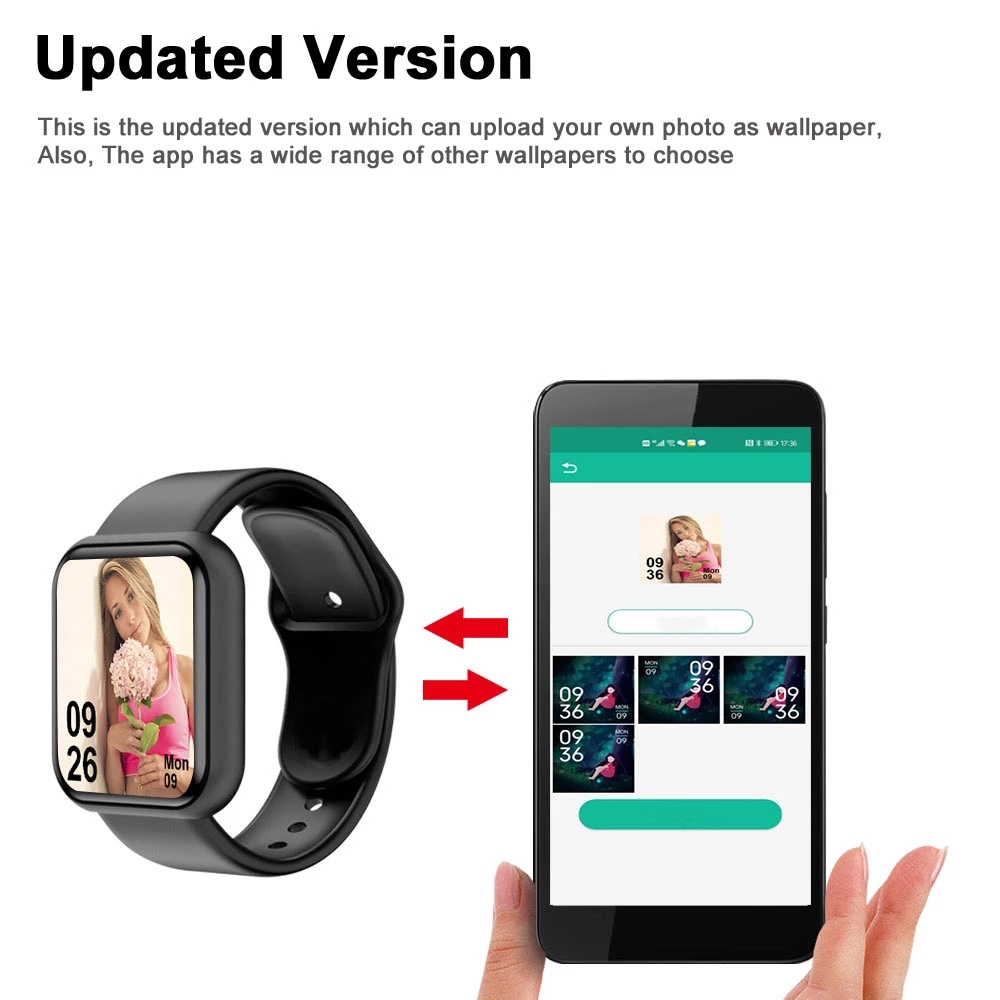 สมาร์ทนาฬิกาผู้หญิงผู้ชายการคว - Watch Smart Y68 บทวิจารณ์และราคา